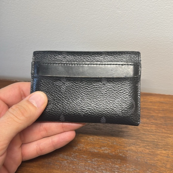 Amazing Deal! LOUIS VUITTON Monogram Eclipse Porto Cult Double M62170 Card Case - Picture 4 of 4